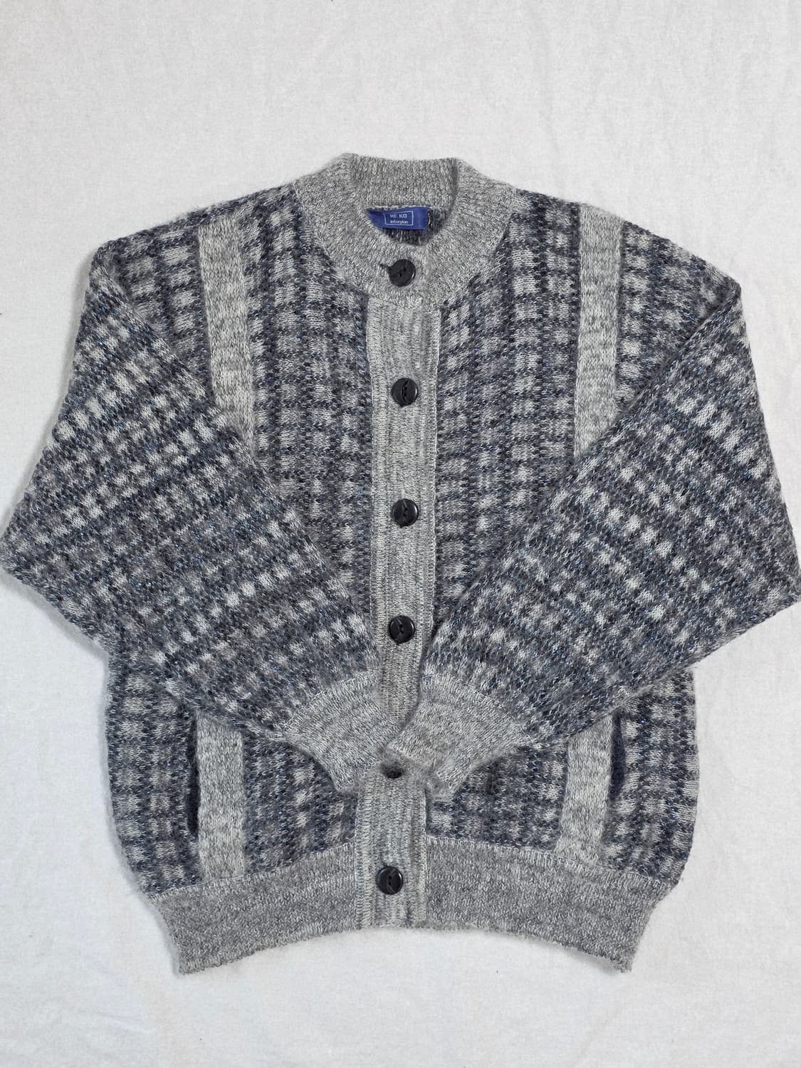 메탈 포인트 일본빈티지 니트 가디건 상품이미지1