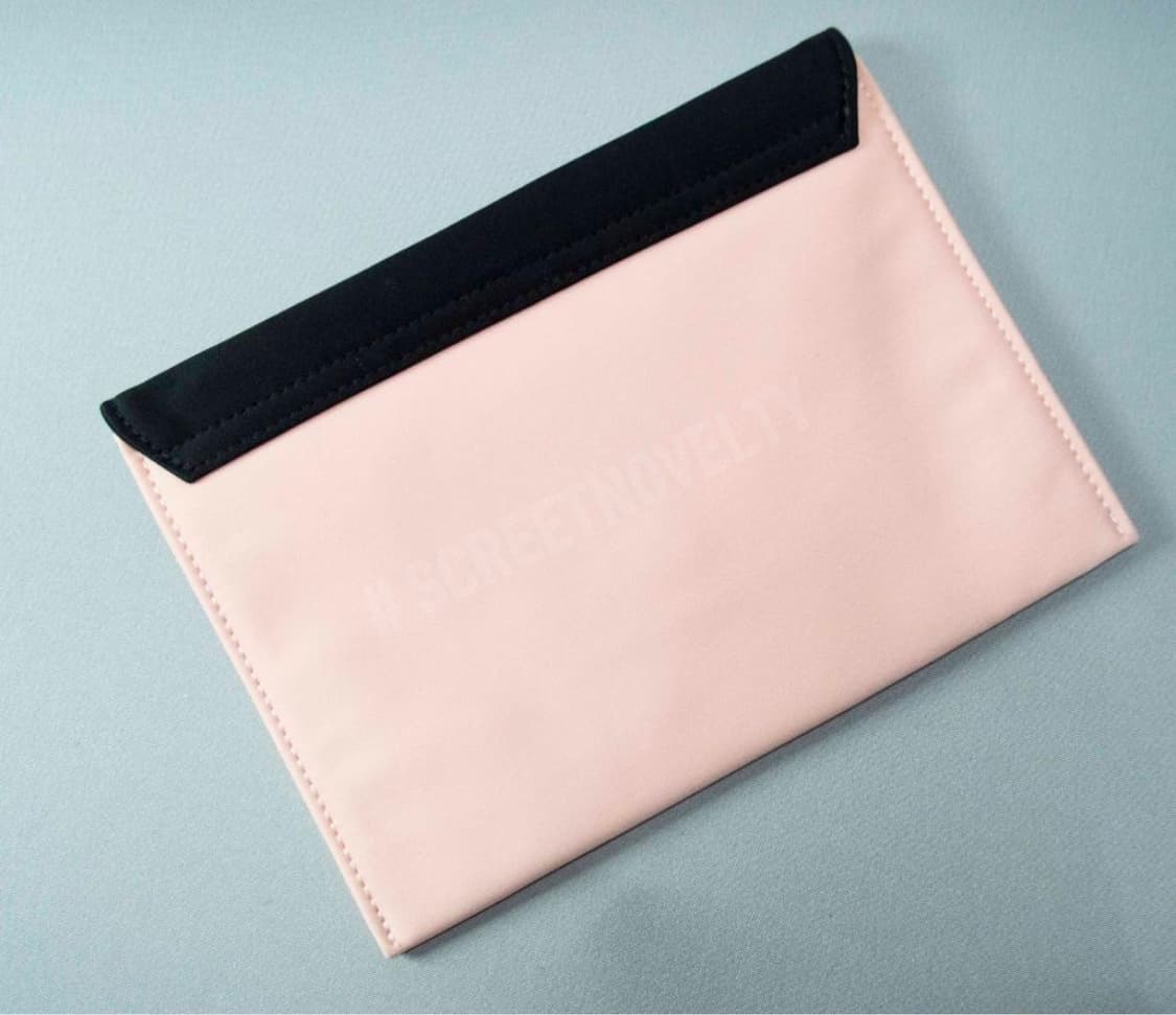  프라다뷰티 클러치 핸드 파우치 핑크&블랙 상품이미지2