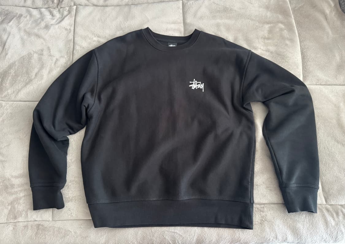 스투시 베이직 크루넥 상품이미지1