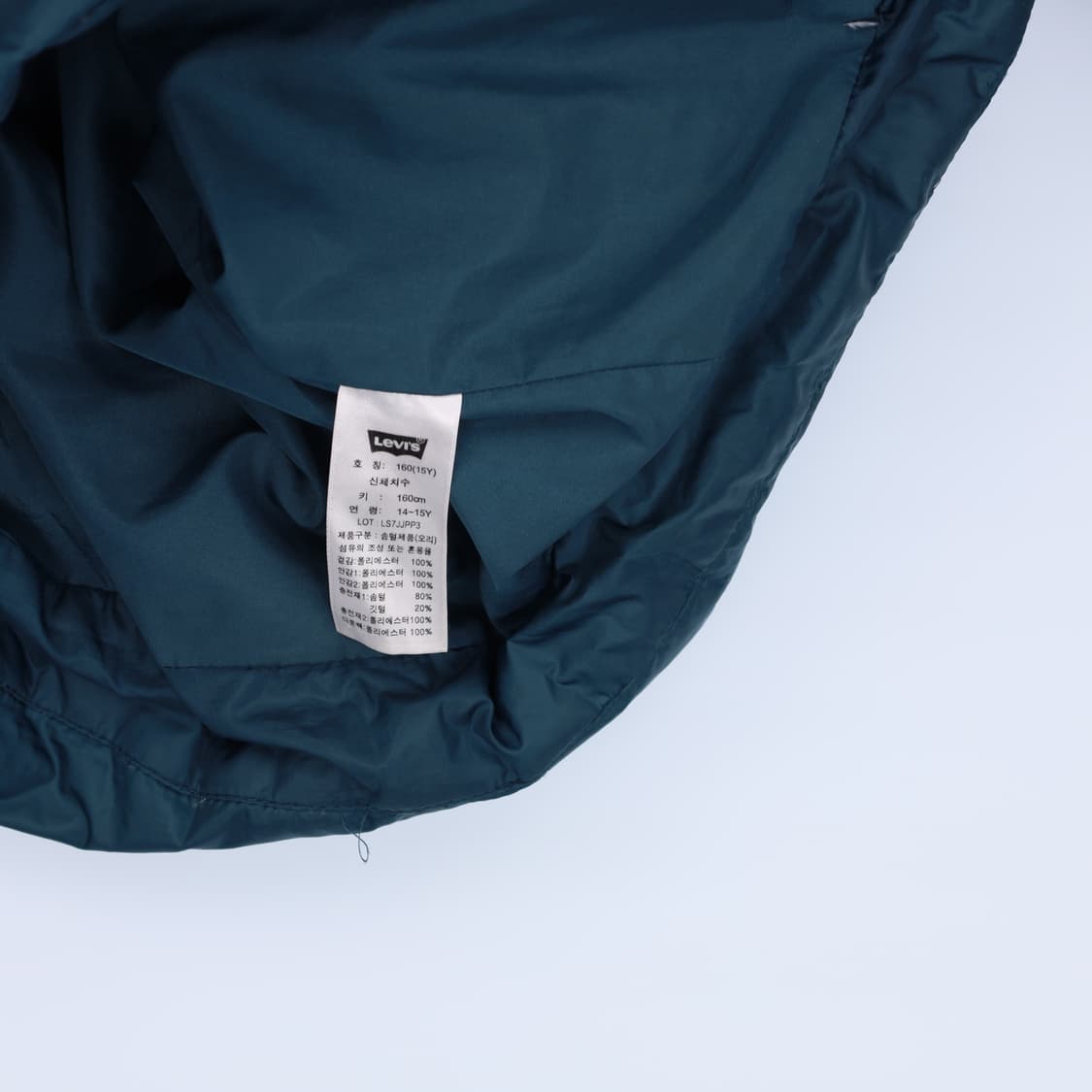 [160] 리바이스 키즈여성 덕다운 패딩점퍼  1205HR1 상품이미지9