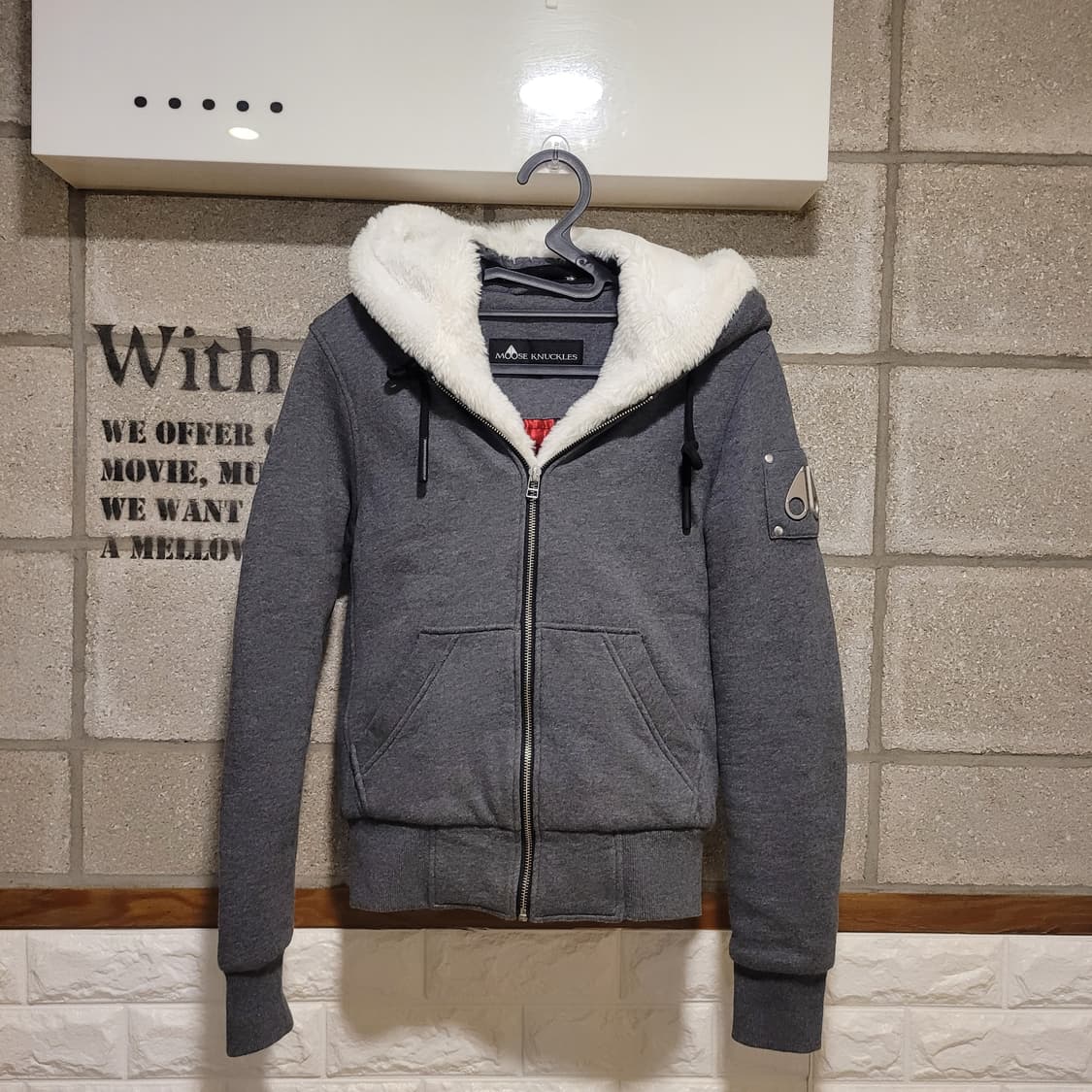 무스너클 버니스웨터 후드집업 XS 상품이미지1