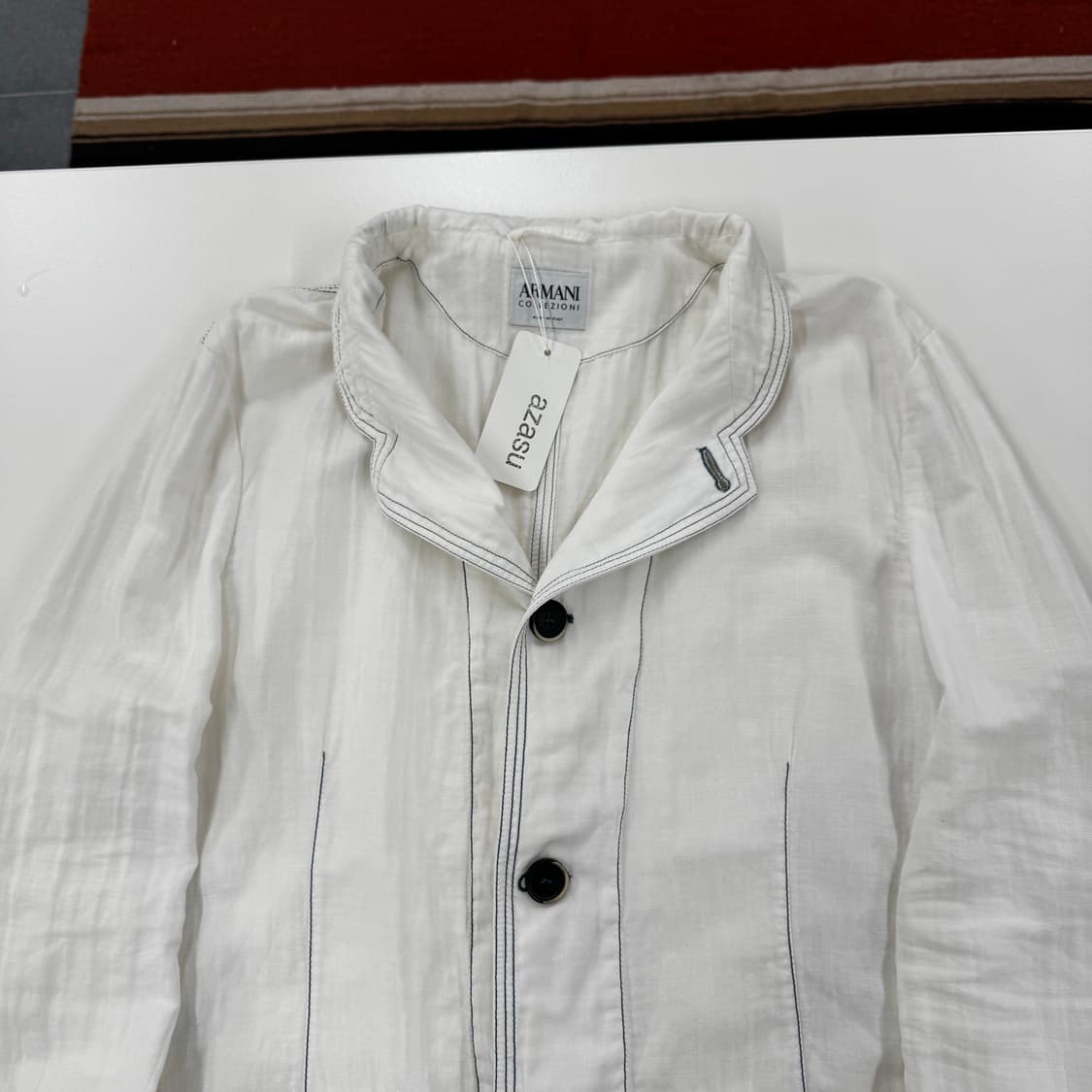Armani Collezioni Linen Jacket 상품이미지2