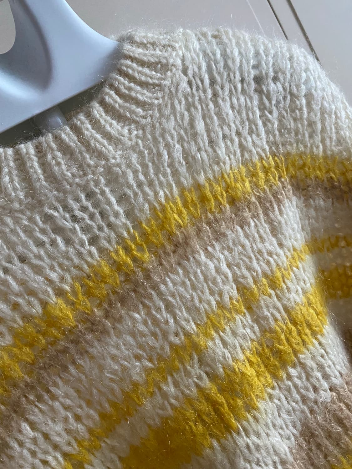 & Other Stories 줄무늬 모헤어 니트 S 상품이미지3