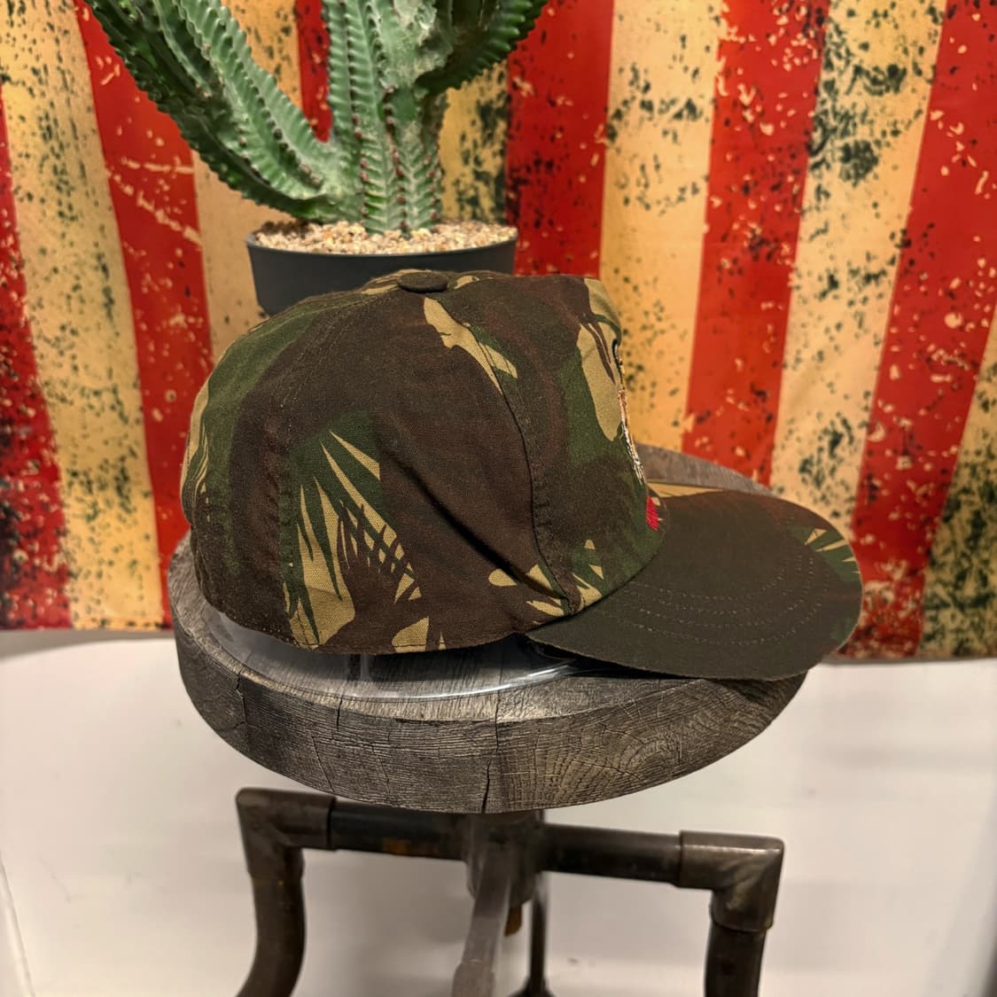 90s 란탐보르 인디아 타이거 사파리 로케이션 캡 N257 상품이미지3