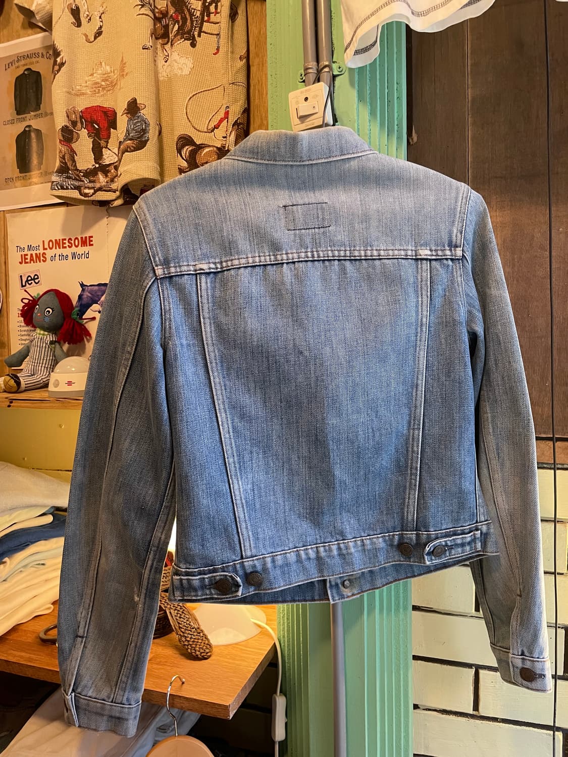 70's Vintage Levi’s Denim Trucker Jacket 상품이미지5