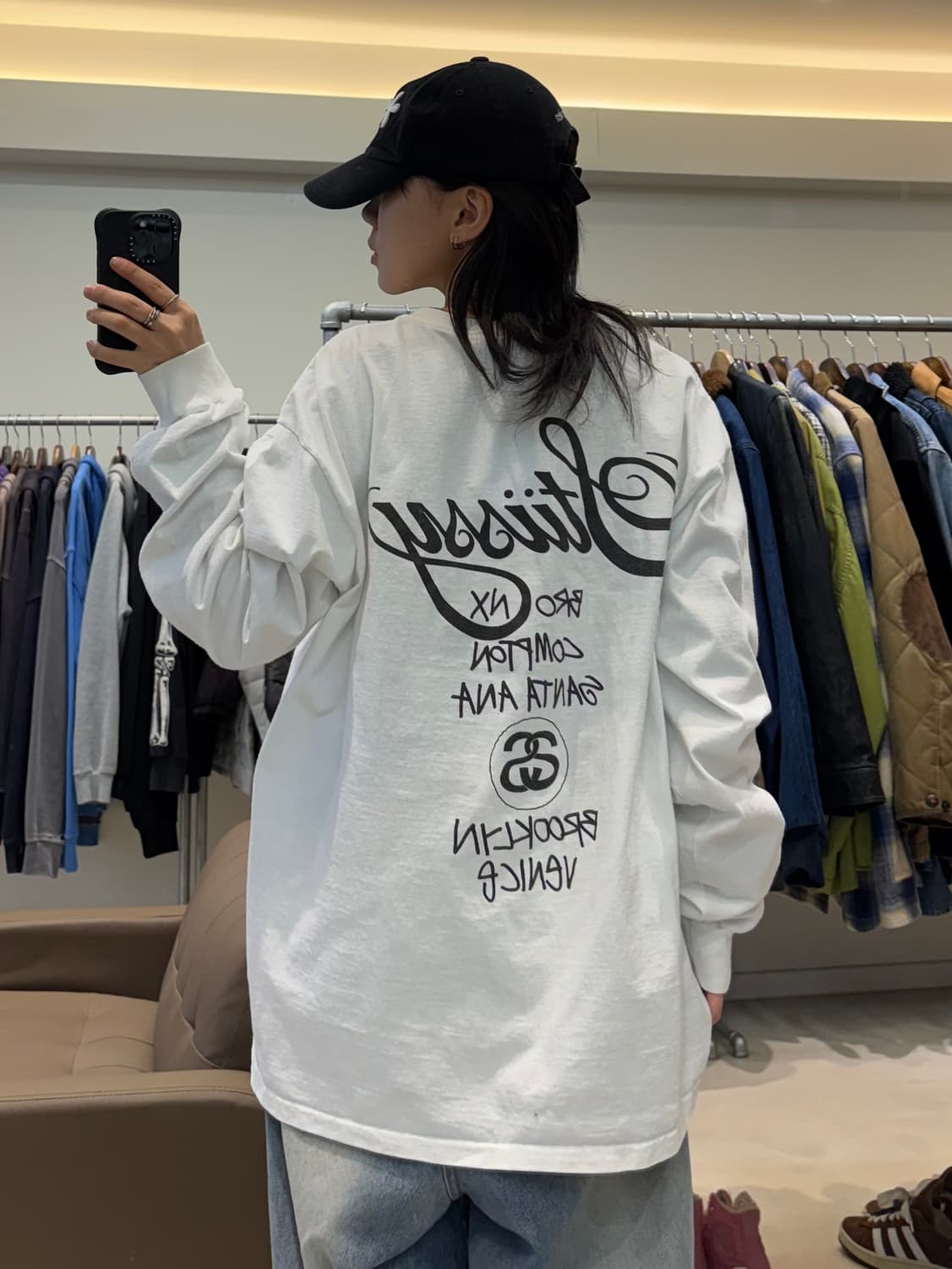 스투시 월드투어 롱슬리브 상품이미지6