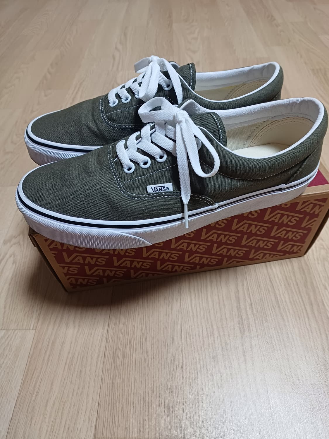 270 반스 에라 올리브 카키 캔버스 스니커즈 어센틱 Vans 신발 상품이미지3
