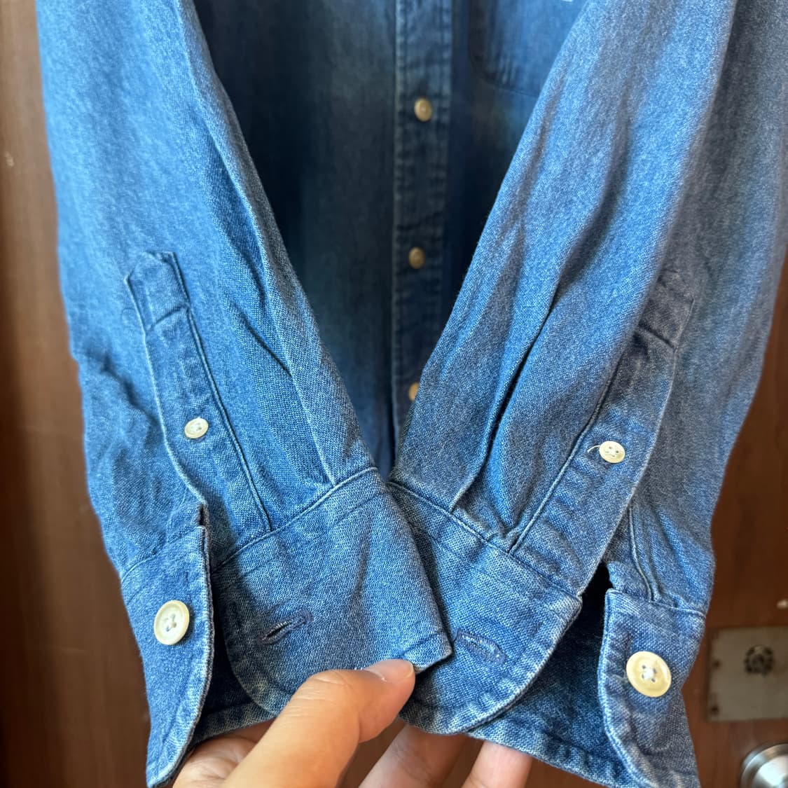 90S 노티카 데님셔츠 XL 상품이미지6