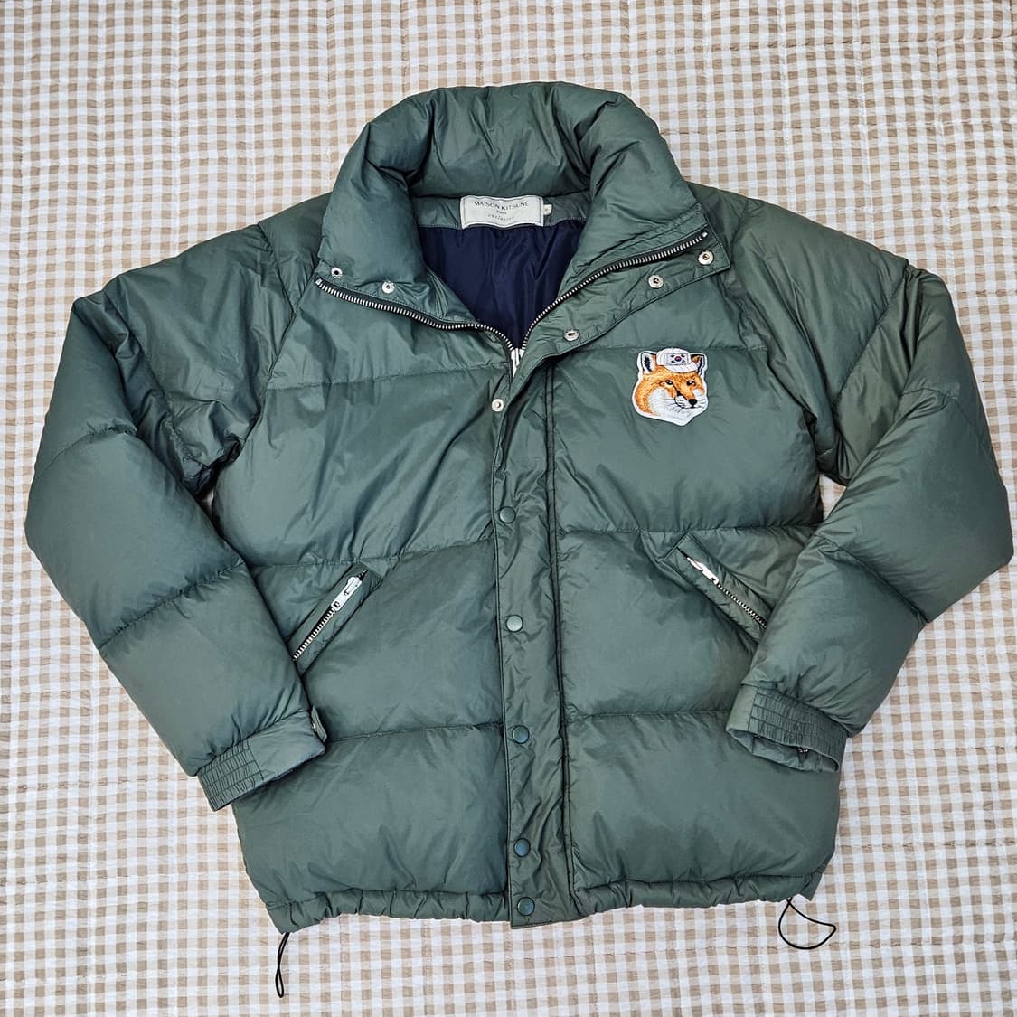 메종키즈네 국뽕 패치 오리털 패딩 남자100~105 상품이미지2