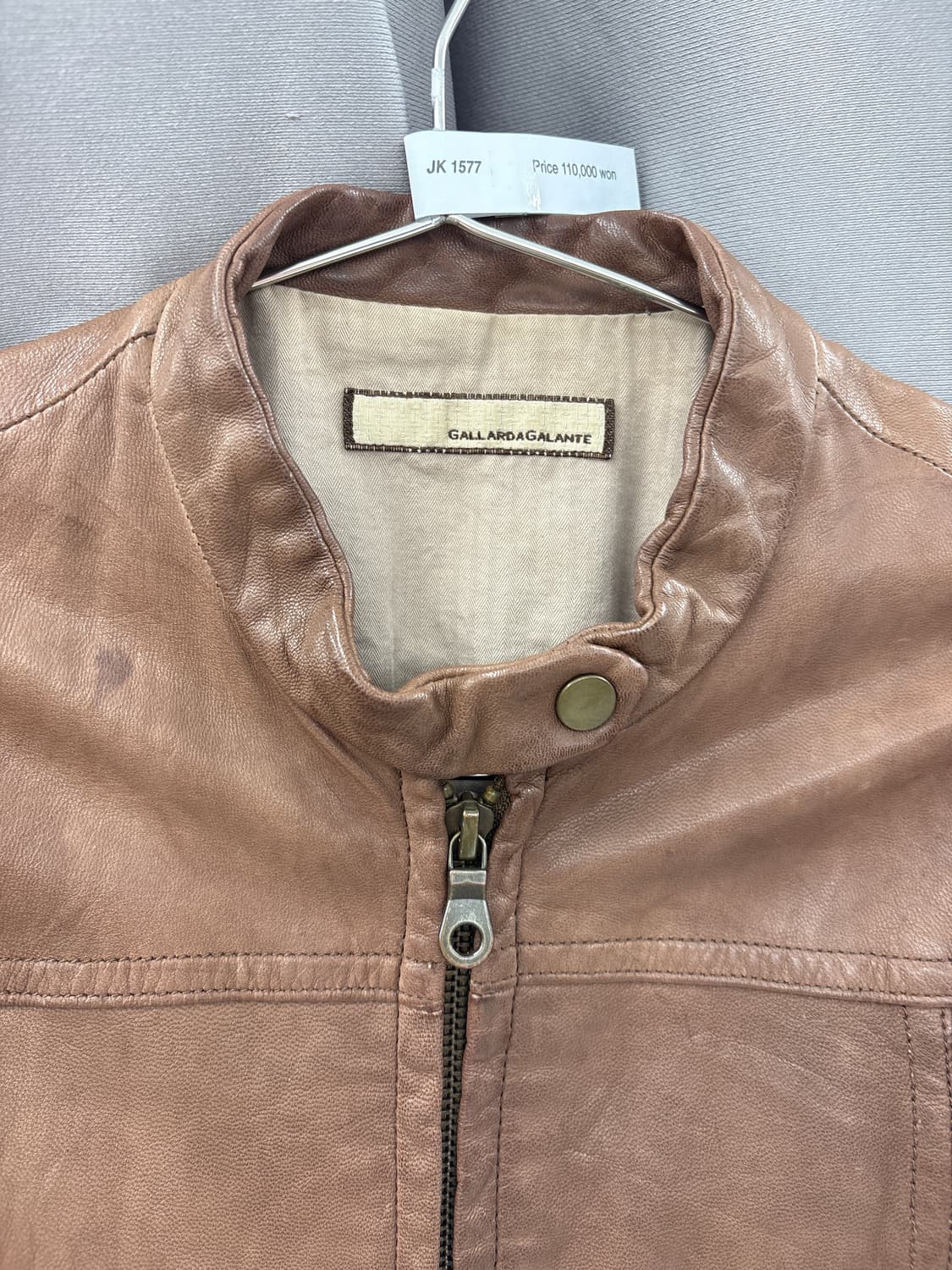 소가죽 에이징 자켓 상품이미지2