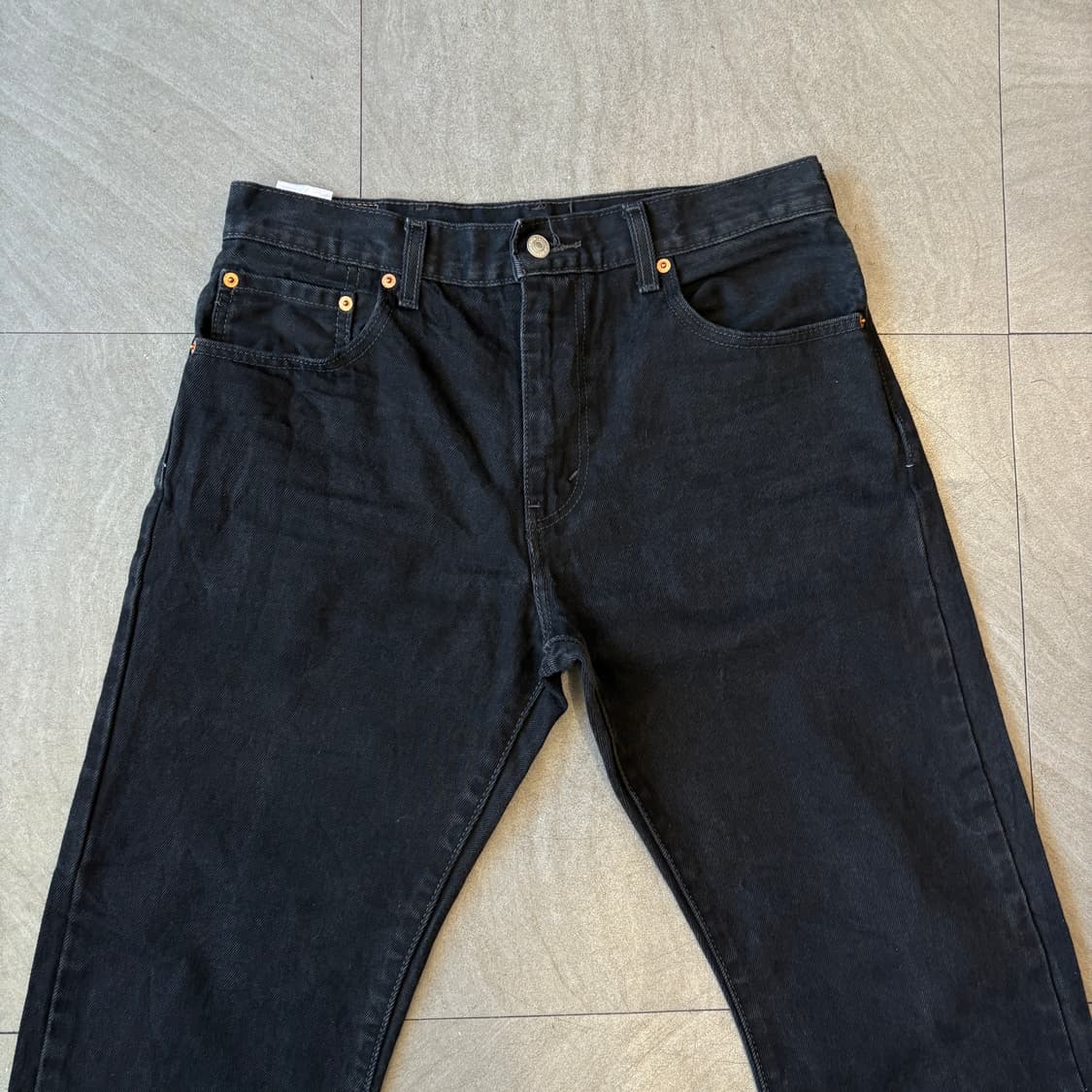 리바이스 정품 517 데님 블랙 팬츠 상품이미지7