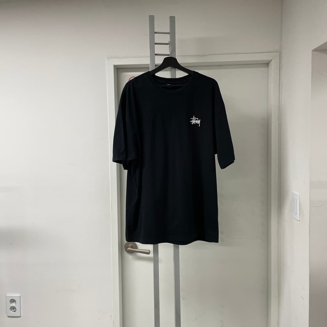 스투시 베이직 반팔 티셔츠 블랙 XXL 상품이미지1