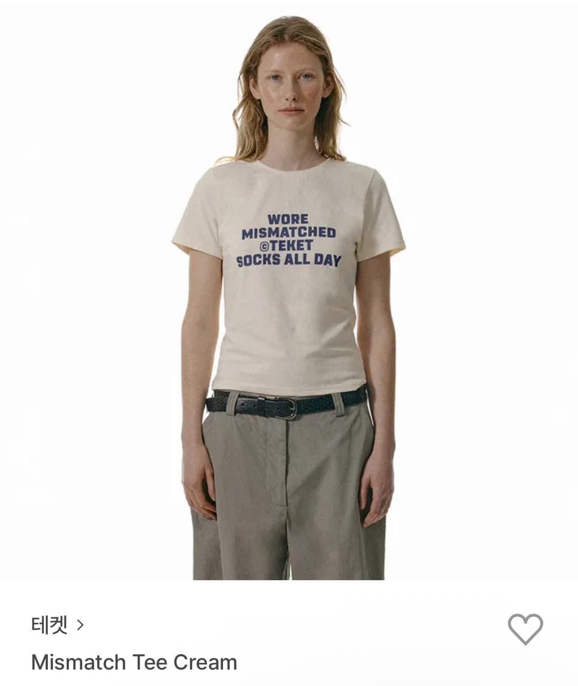 테켓 반팔 상품이미지1