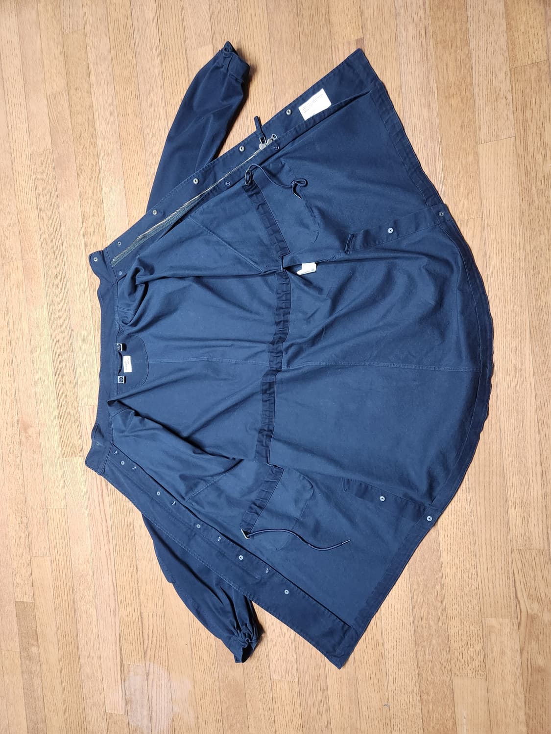 러프사이드 23fw 모즈파카 네이비 1사이즈 상품이미지9