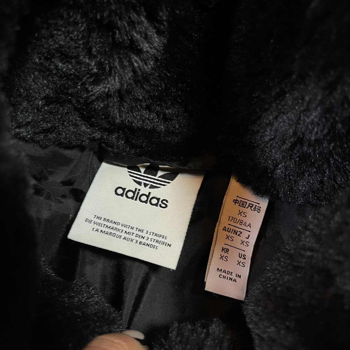 아디다스 트레포일 퍼 자켓 상품이미지4