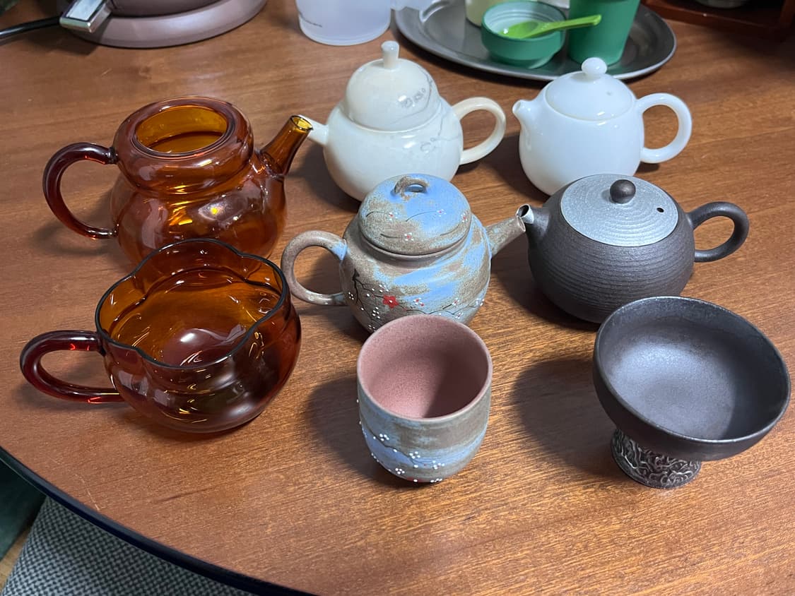 다도)다관,찻잔 전부 묶어서 팝니다!! 상품이미지1