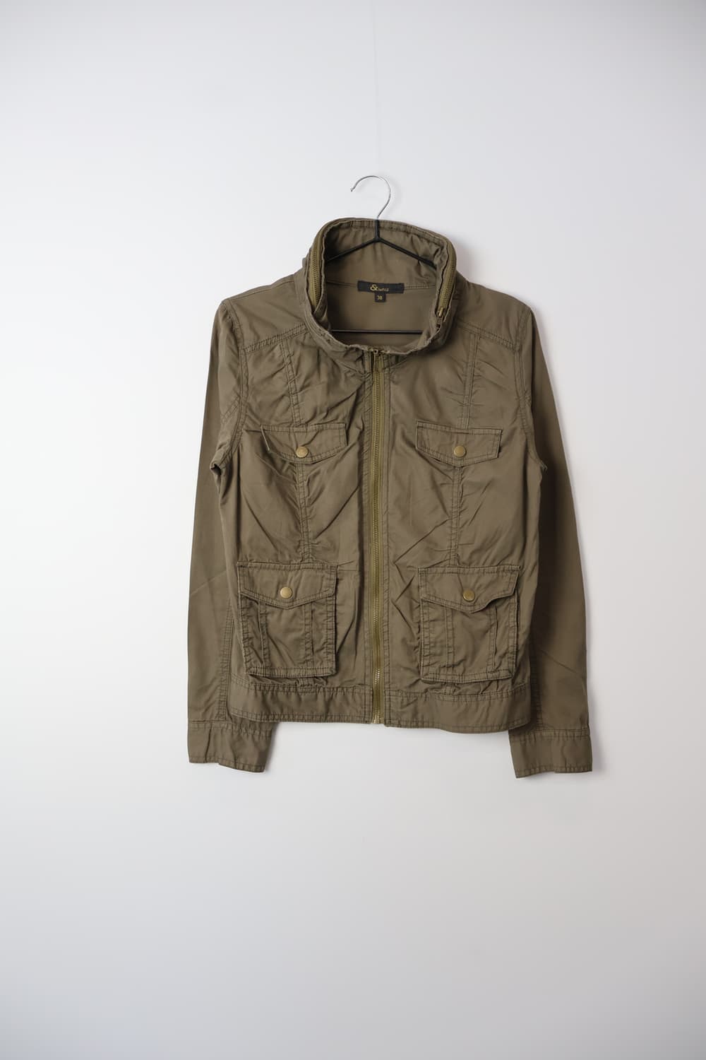 Jpn Y2k Khaki Field Military Jacket 상품이미지4