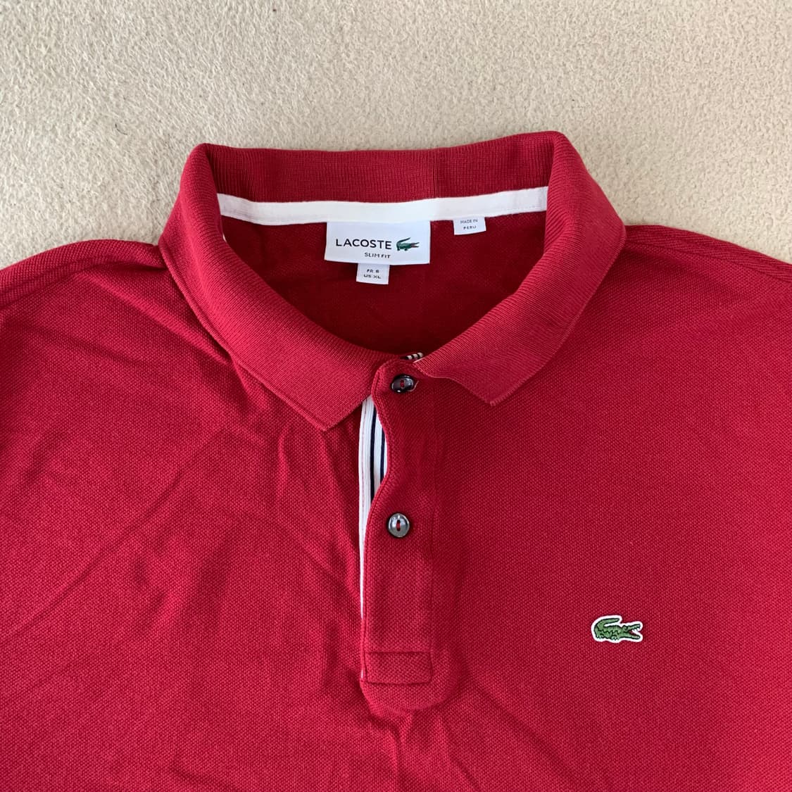 라코스테 카라티 폴로티셔츠(6/XL) PK 반팔티셔츠 여름티셔츠 상품이미지2