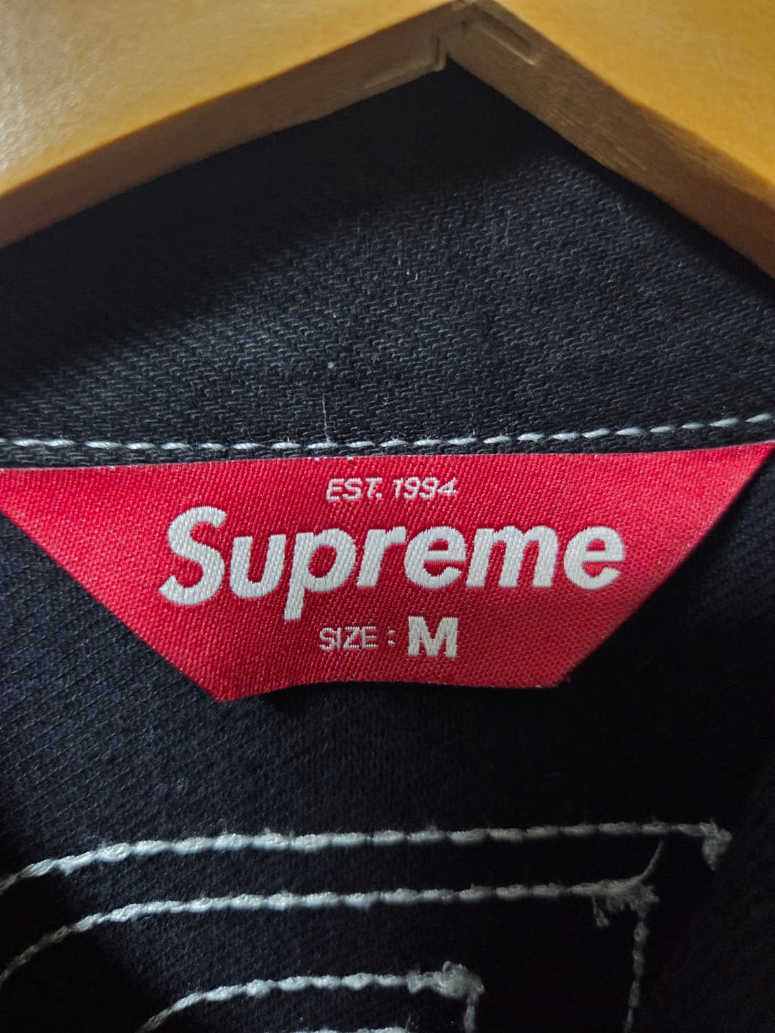 슈프림 23FW 자수 데님 트러커 자켓 상품이미지3