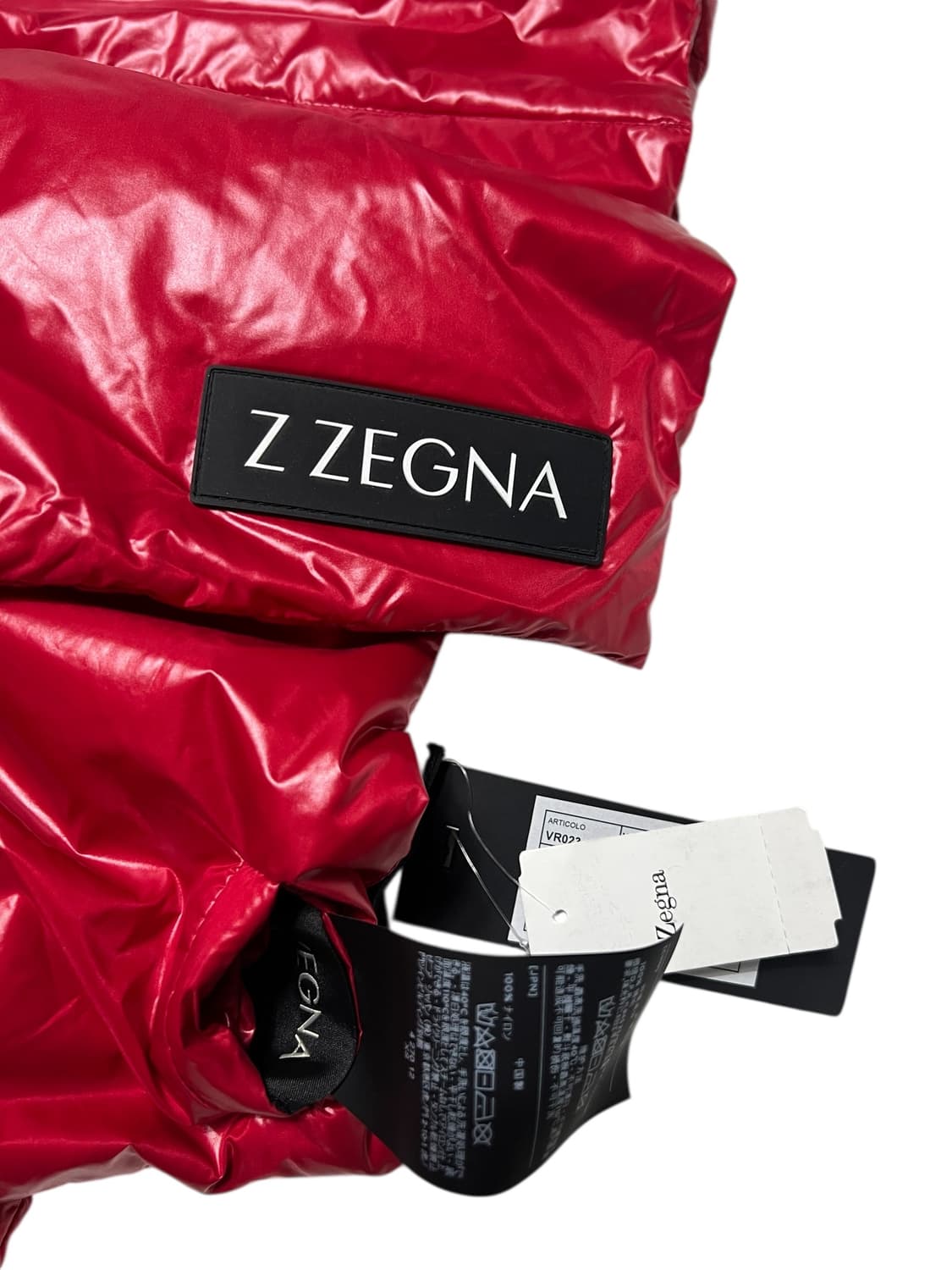 제냐 하이그로시 레드 패딩머플러 상품이미지3