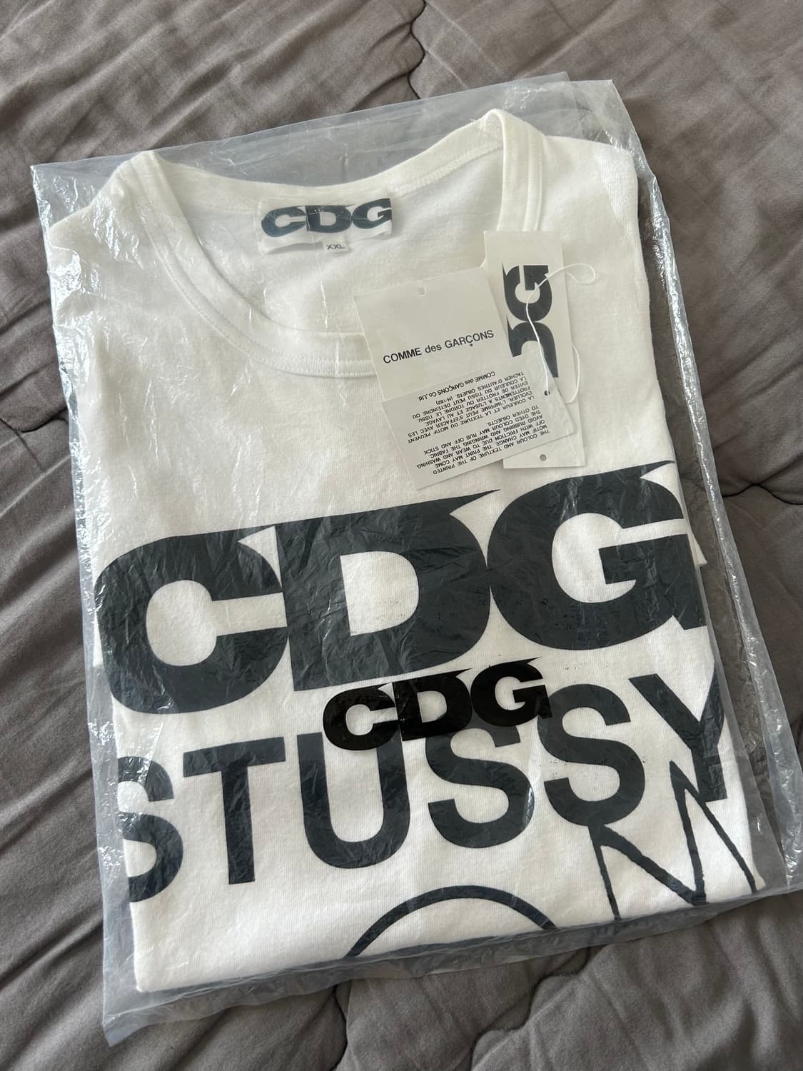 스투시 x cdg 꼼데 반팔 (정) 상품이미지1