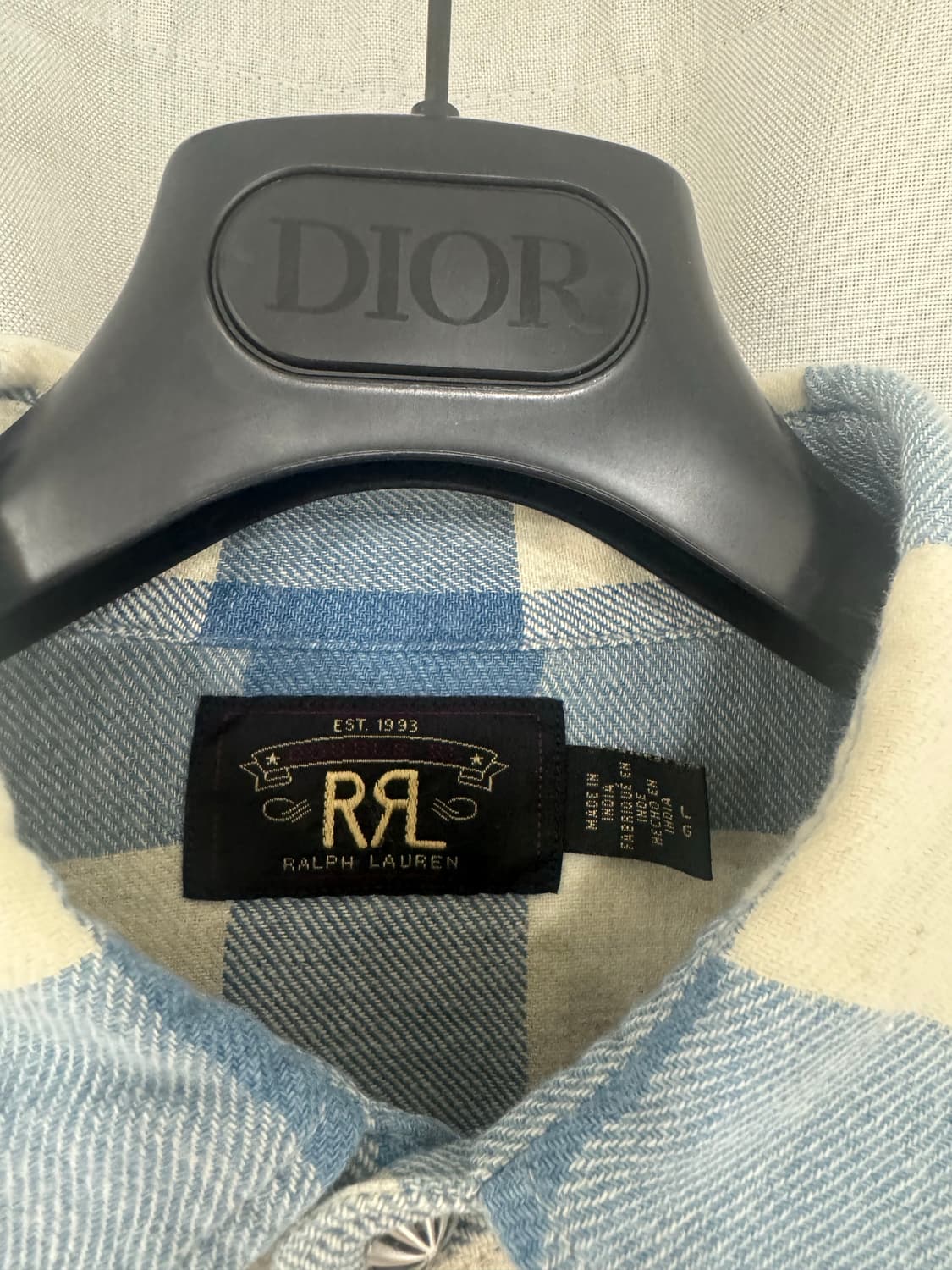 L)RRL 플래드 웨스턴 셔츠 상품이미지3