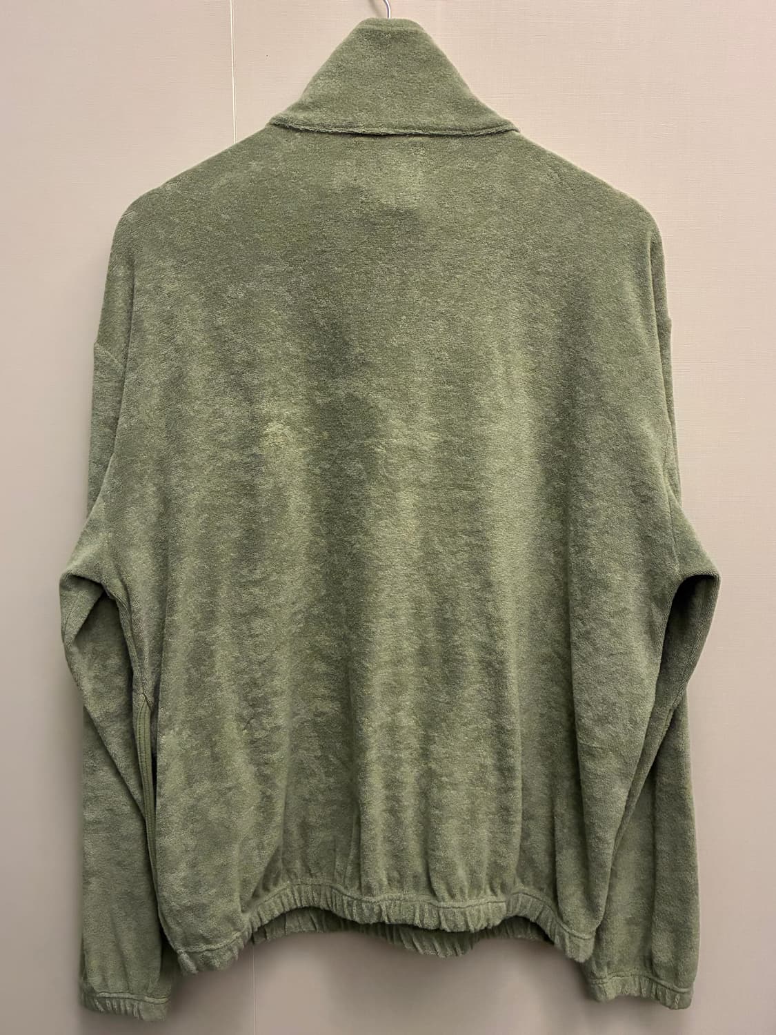 (M/100)HOWLIN 하울린 허모호사 테리코튼 하프집업 반집업 상품이미지2