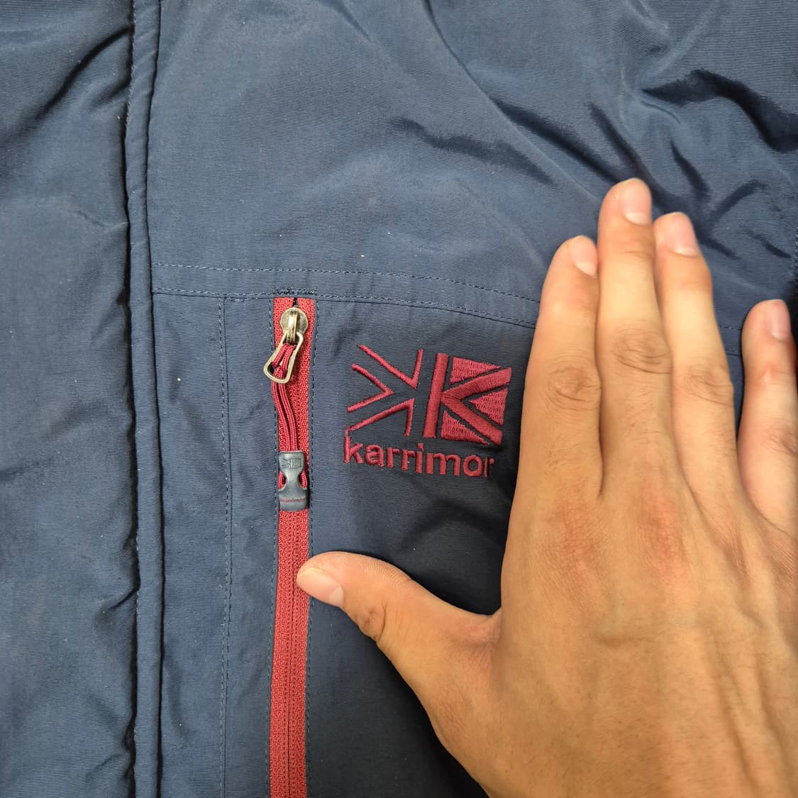 카리모어 아웃도어 사이드와펜 후드 패딩 구스다운자켓 상품이미지6