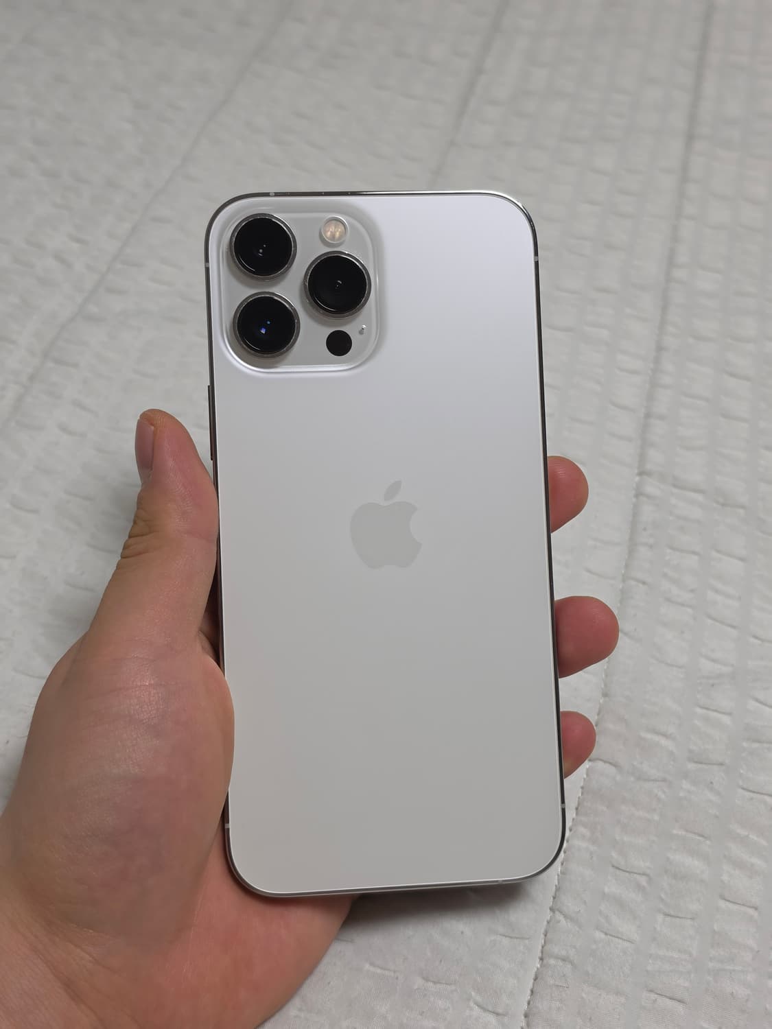판매)아이폰 13프로맥스 256기가 실버 자급제 상품이미지4