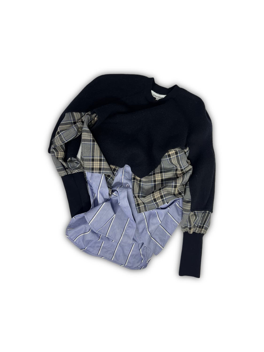 Enfold docking knit shirts 상품이미지3