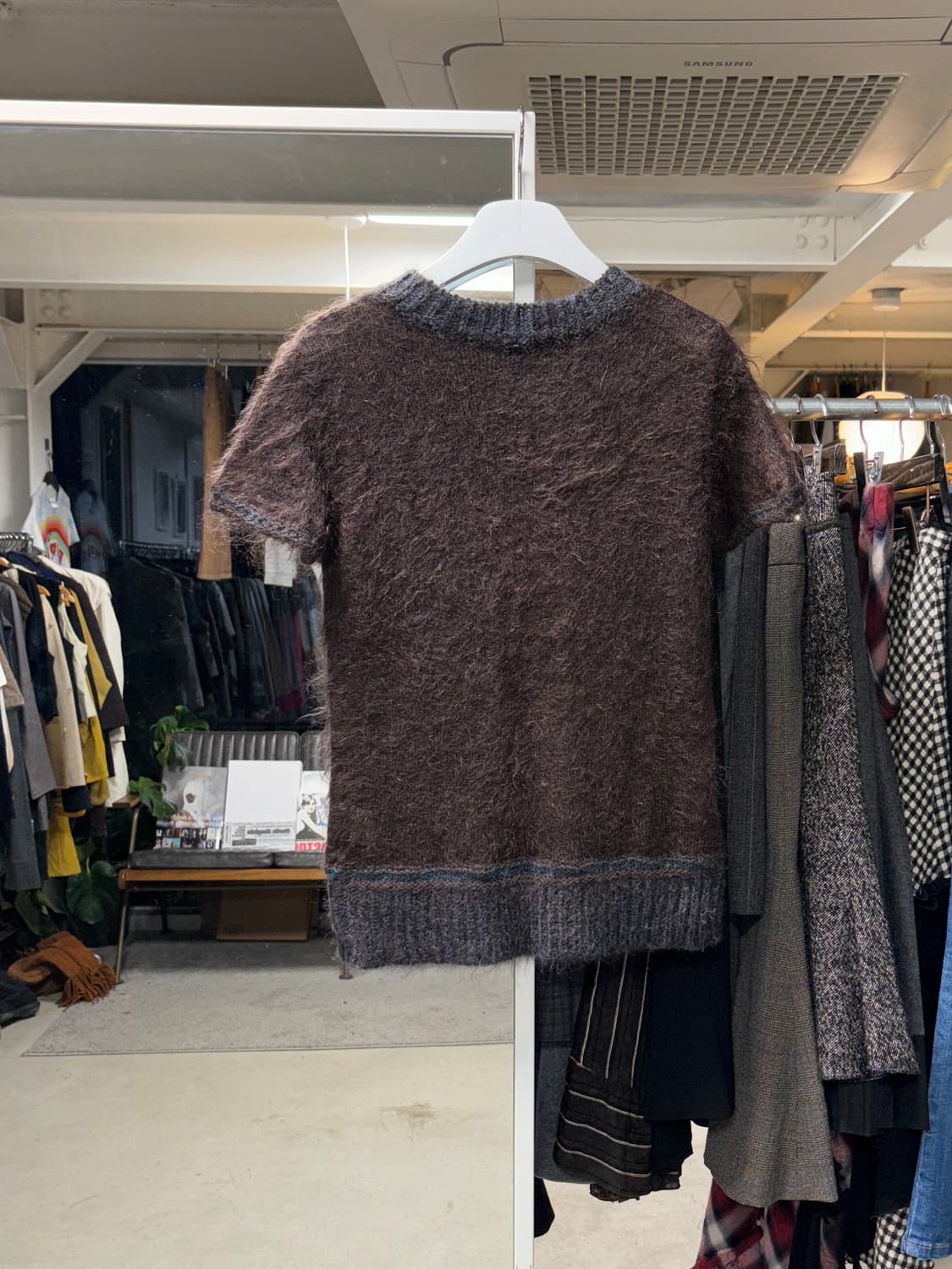 Kiyoko takase 모헤어 니트탑 상품이미지2