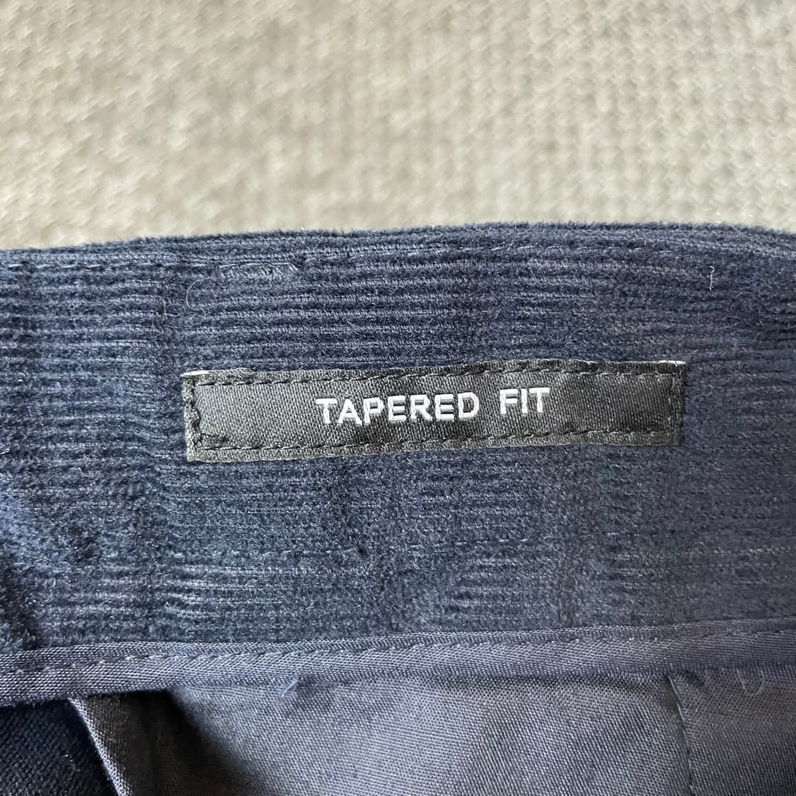 (30) 무신사 스탠다드 네이비 코듀로이 치노 팬츠 상품이미지6