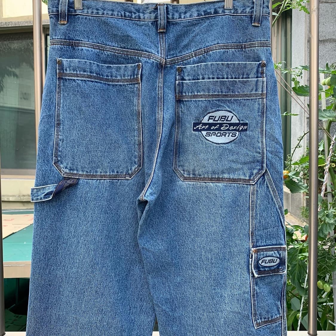 FUBU 푸부 올드스쿨 카펜터 데님팬츠 상품이미지4