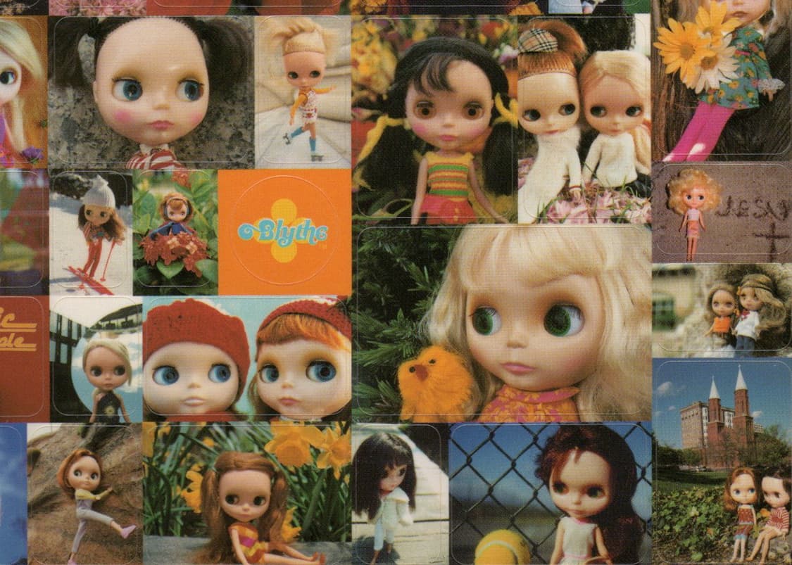 Blythe Postcards Book 3 엽서 아트북 지나 가란 촬영 상품이미지7