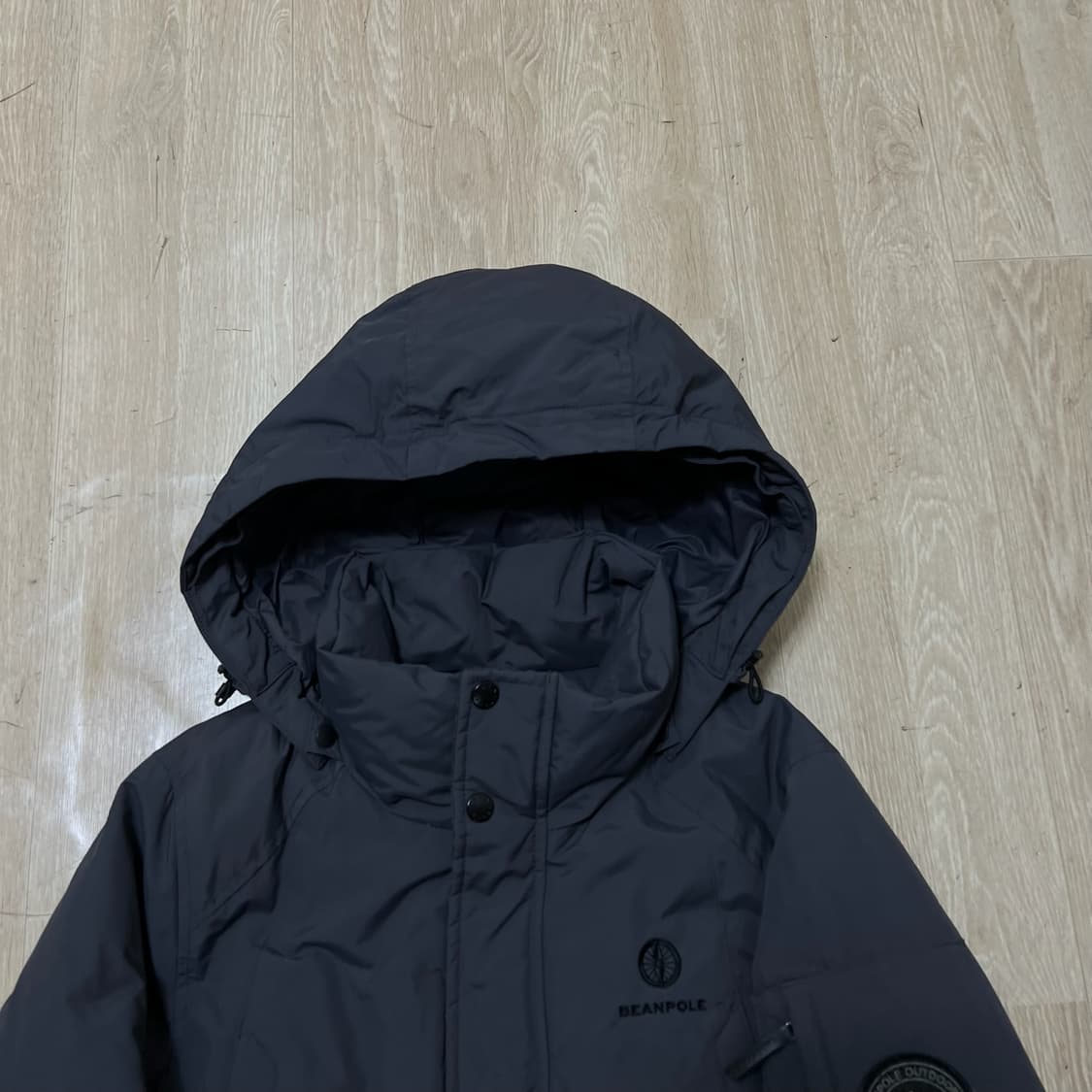 빈폴 아웃도어 와펜 덕다운 후드 패딩 XS/85  상품이미지2