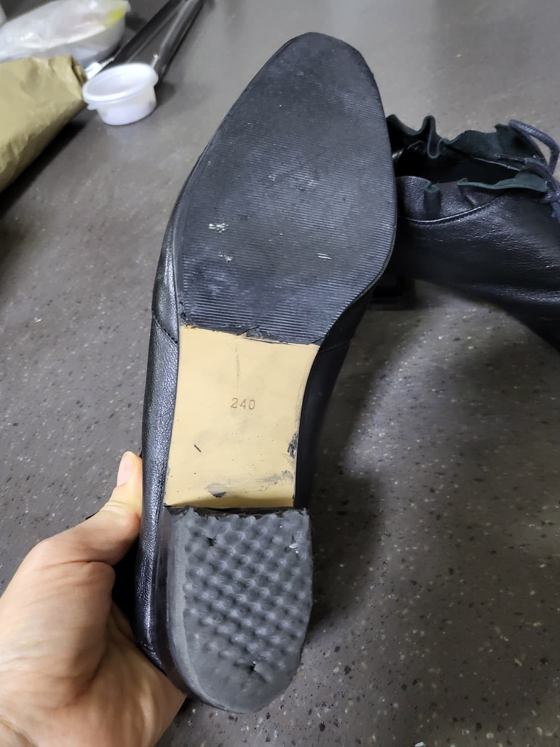 수입 편집샵 천연가죽 로퍼 겸 슬리퍼 225-240 드레스슈즈 상품이미지9