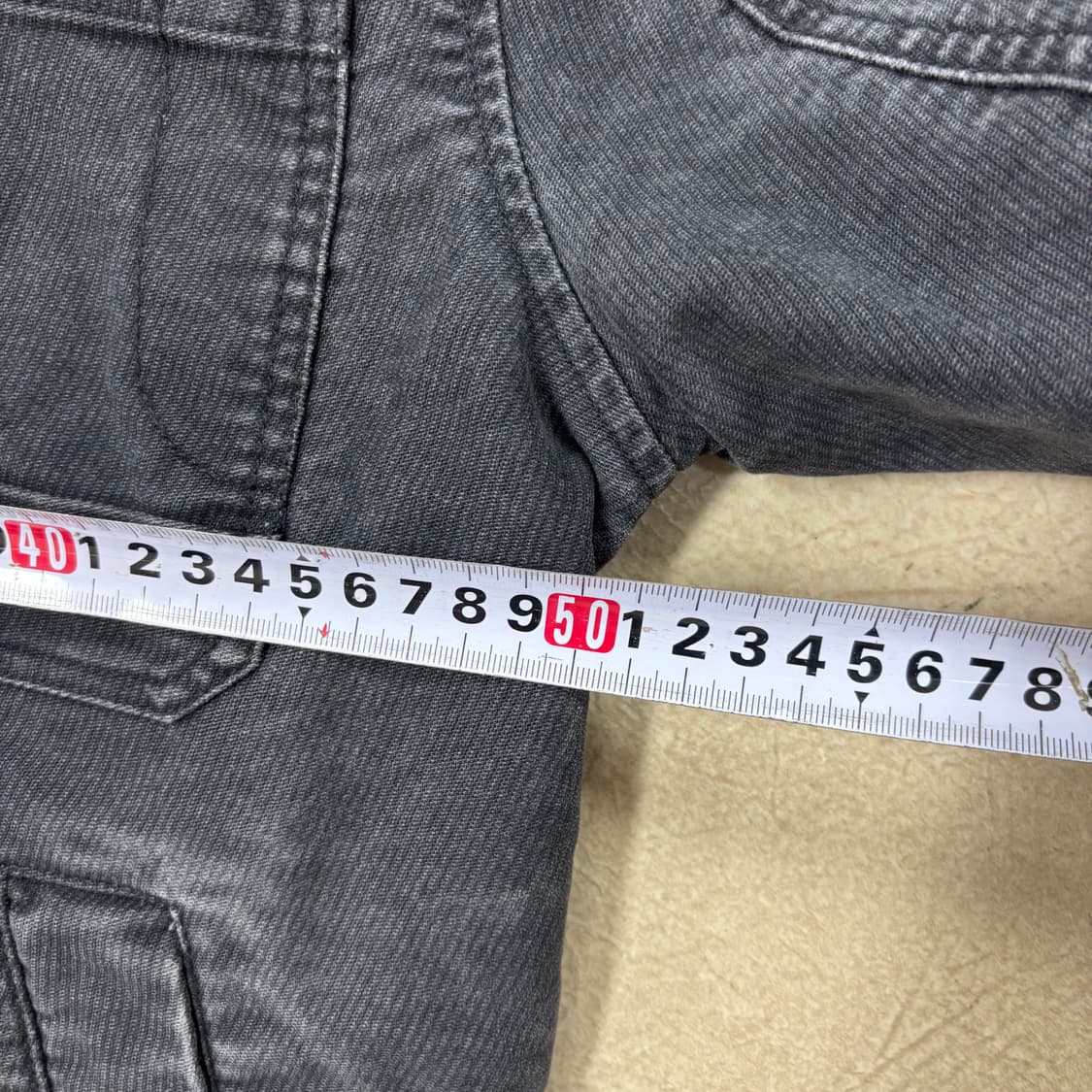 모라타톨킨 흑청 데님 자켓 상품이미지5