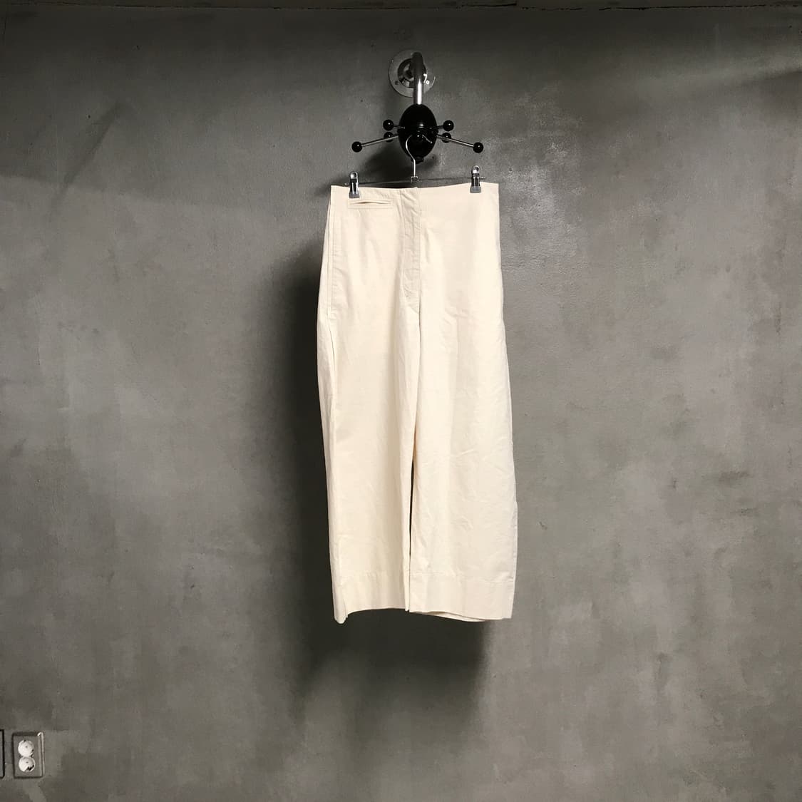 르메르 크림 코튼 팬츠 34(W) 상품이미지1