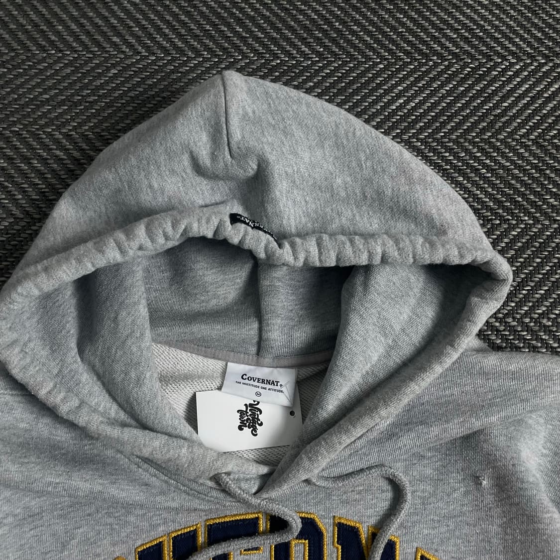 커버낫 빅로고 박시핏 후드 티셔츠o 3711 상품이미지5