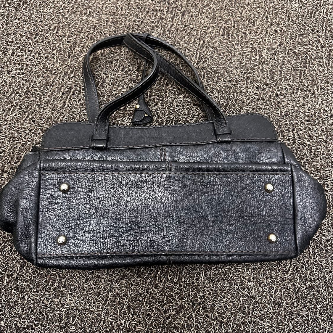 TODS 토즈 여성 가죽 가방 토트백 블랙 상품이미지6