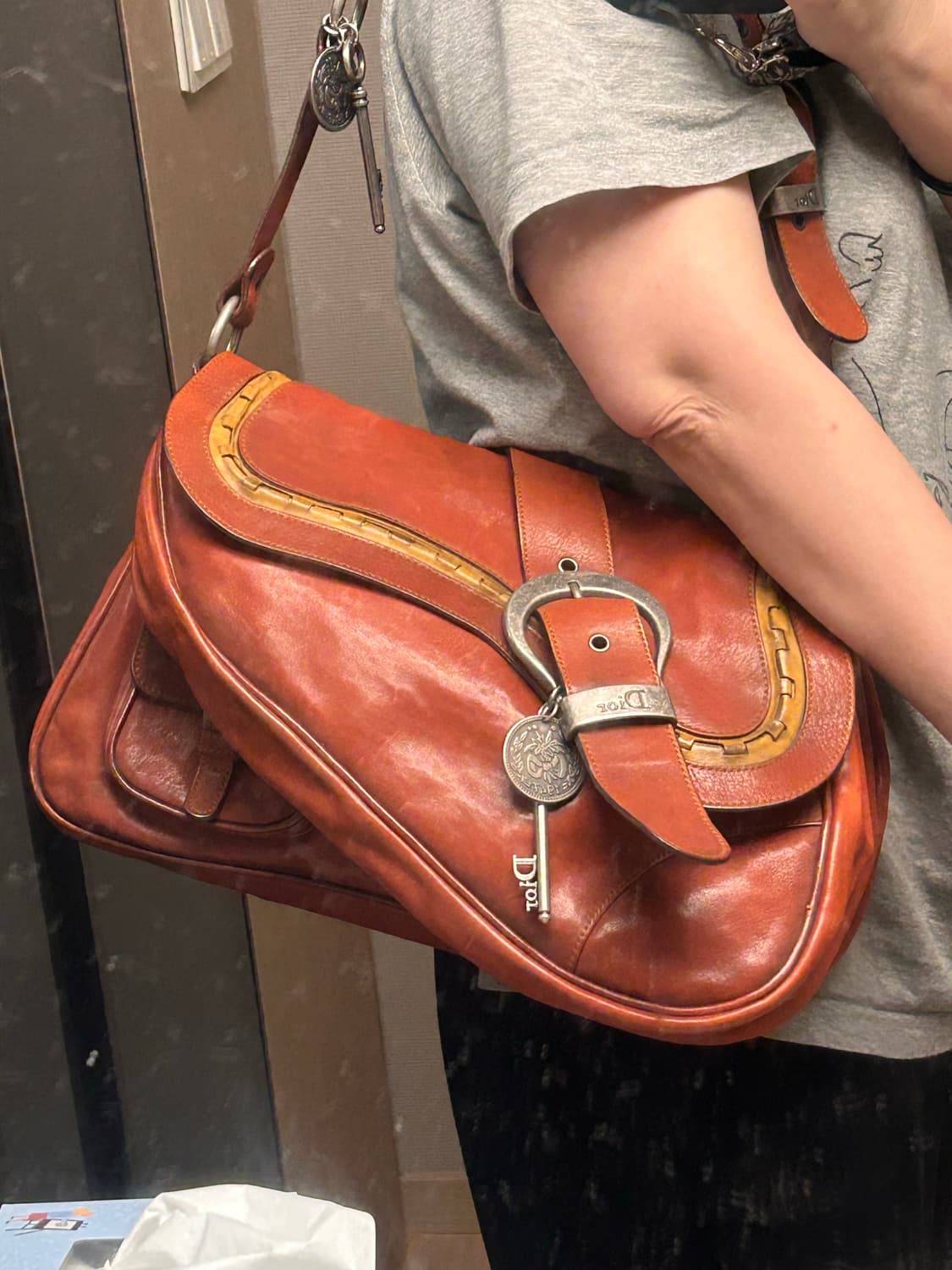 디올 가우초백 상품이미지9