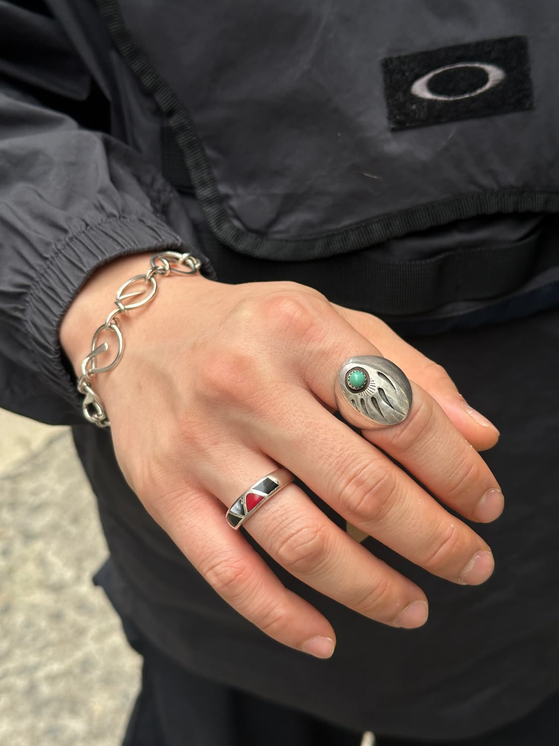 Mexico Agua Circle 925Silver Bracelet  상품이미지9