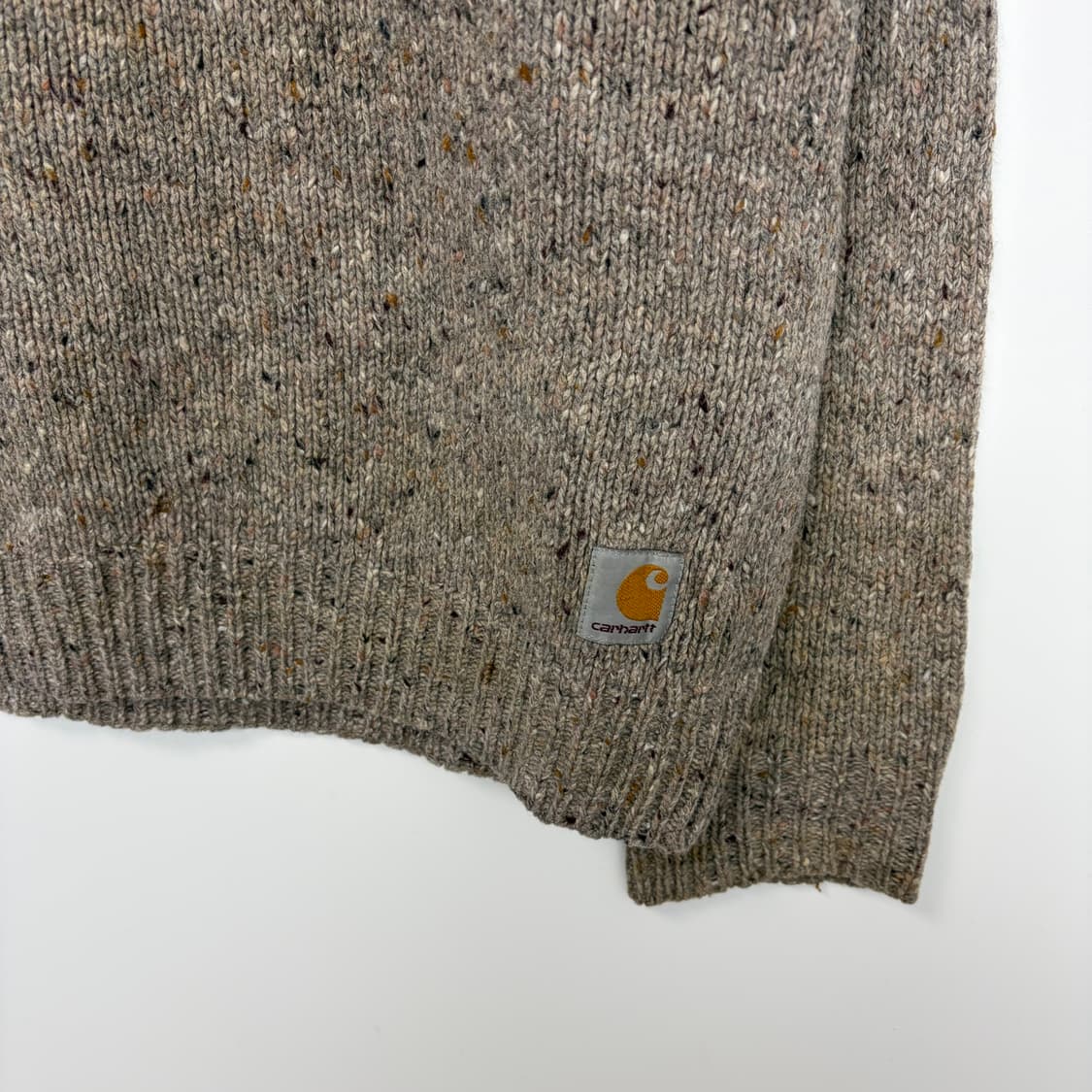 칼하트 패턴 니트 티셔츠 상품이미지4