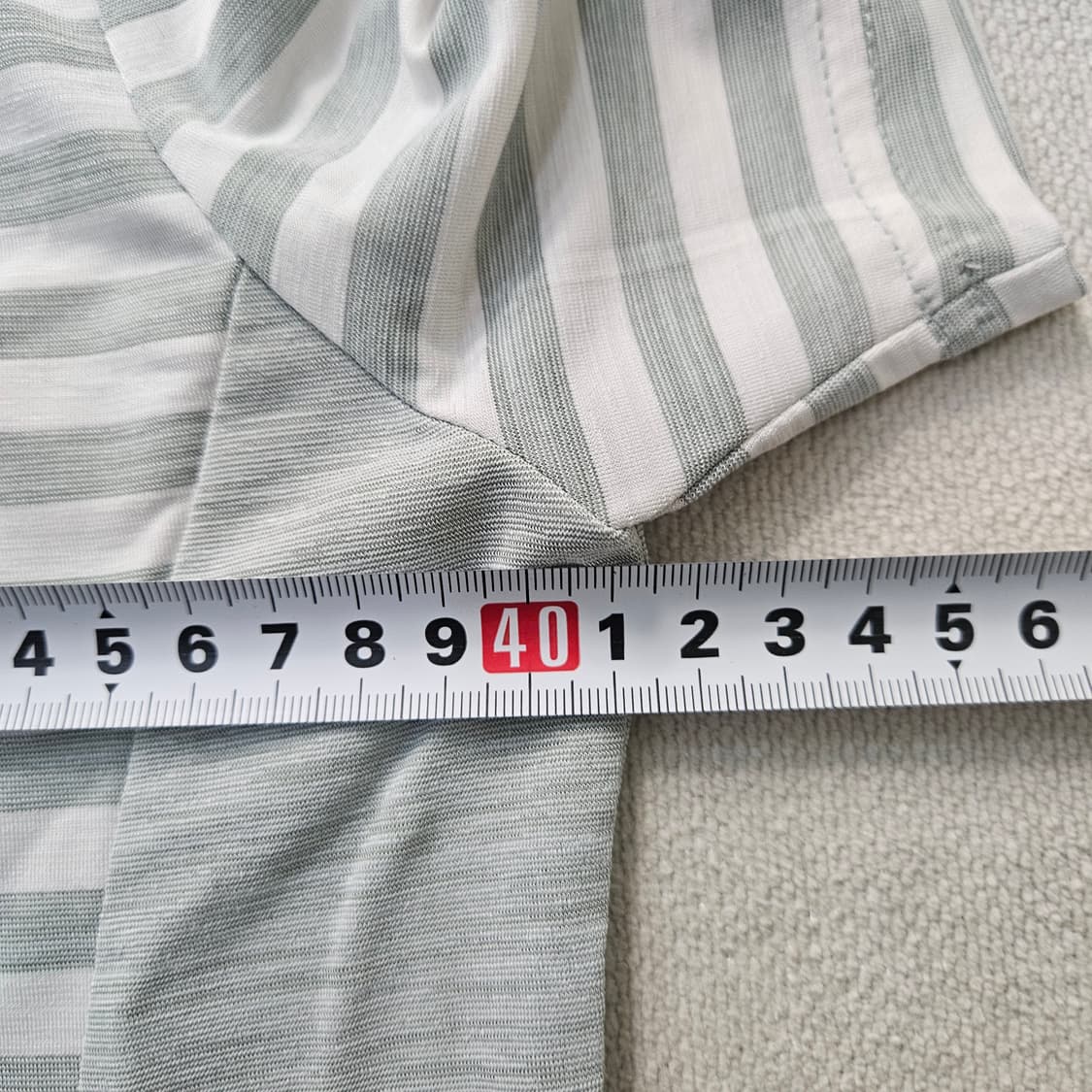 90 YESSEA 여성 스트라이프 반팔티 0407Y 상품이미지5