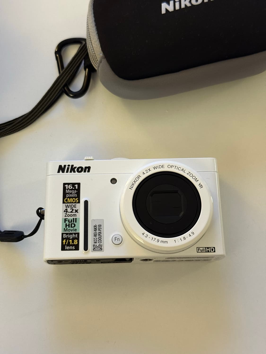 Nikon coolpix 니콘 쿨픽스 p310 화이트 상품이미지3