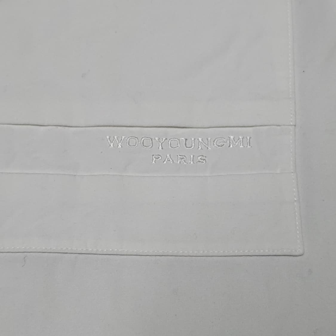 우영미 화이트 세련된디자인 남성 오버사이즈셔츠 100 상품이미지6