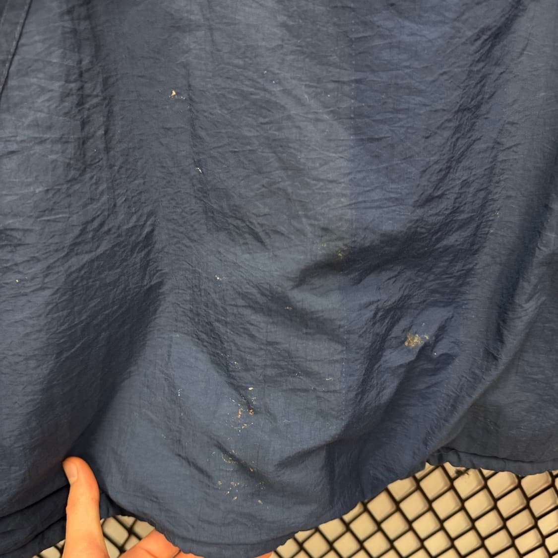 90s 스타터 X 댈러스 카우보이즈 아노락 패딩 점퍼 로고 디테일 네이비 상품이미지9