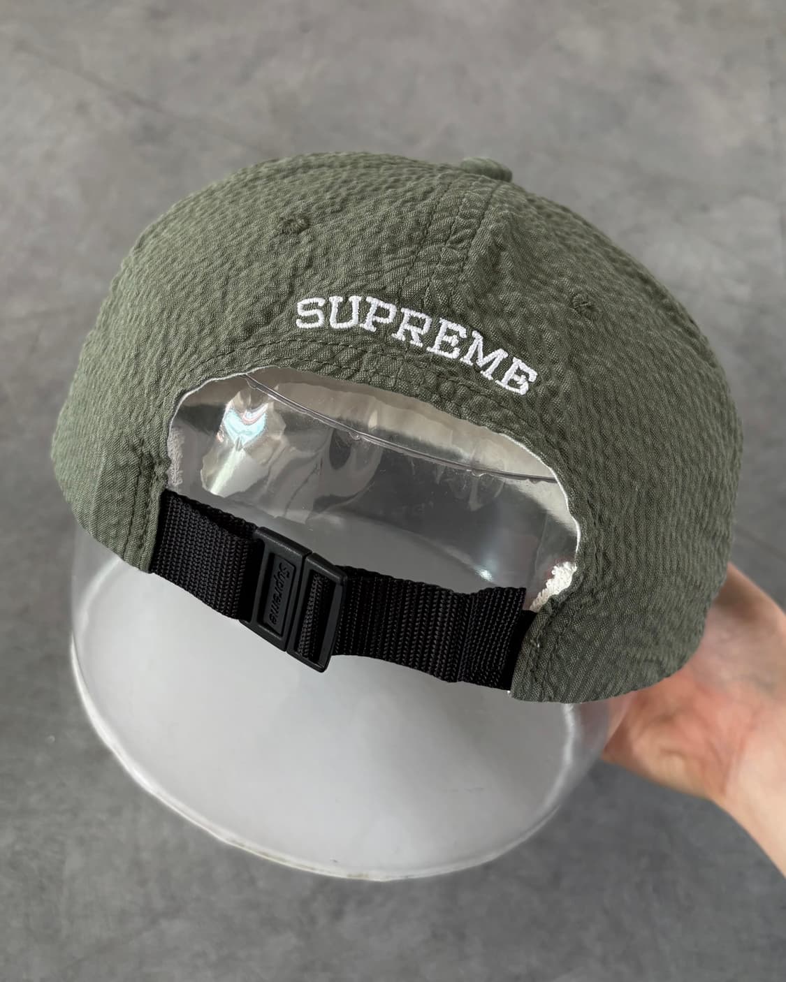 Supreme 슈프림 시어서커 S 로고 캡 상품이미지3