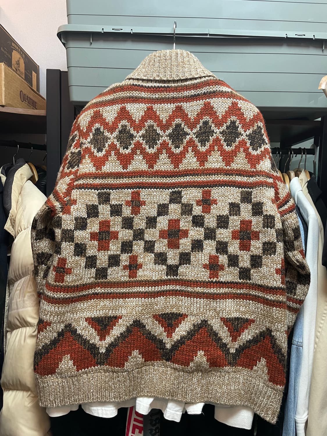 페로우즈 나바호 숄카라 가디건 / L 상품이미지2