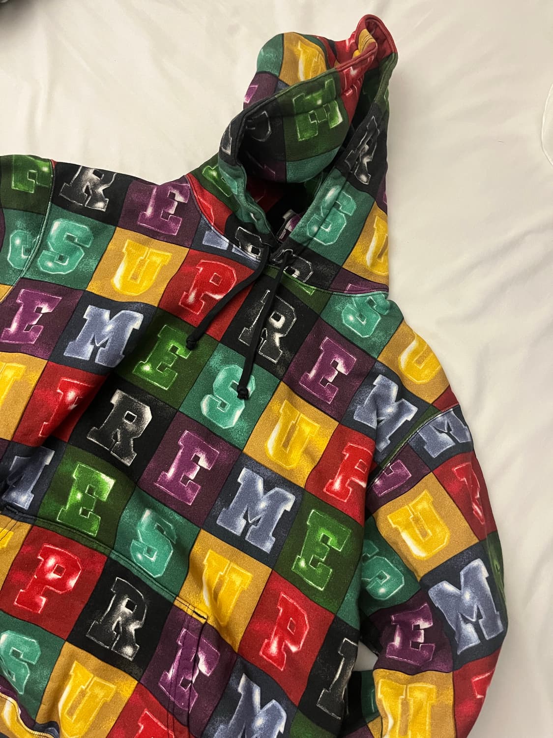 Supreme Blocks Hooded Sweatshirt_M 상품이미지3